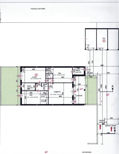 2GV000153 Vendita Villa Schiera Trecate Novara 100 PLN Residenza Giada Colori B